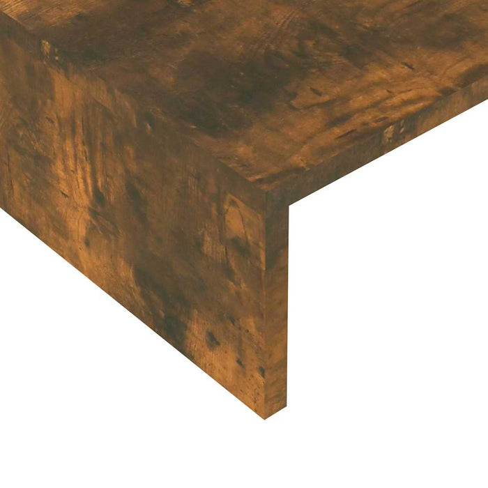 Suport de monitor stejar fumuriu, 60x23,5x12 cm, lemn prelucrat WALTI