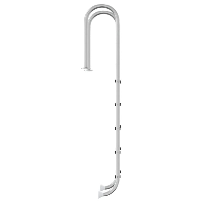 Scară de piscină, 54x38x211 cm, oțel inoxidabil 304 WALTI