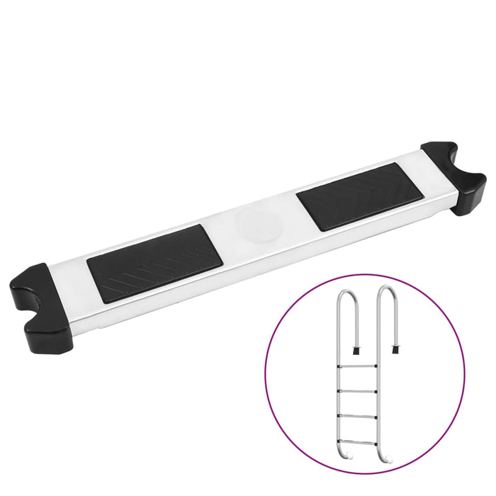 Scară de piscină, 50x9x3,5 cm, oțel inoxidabil 304 - WALTI WALTI