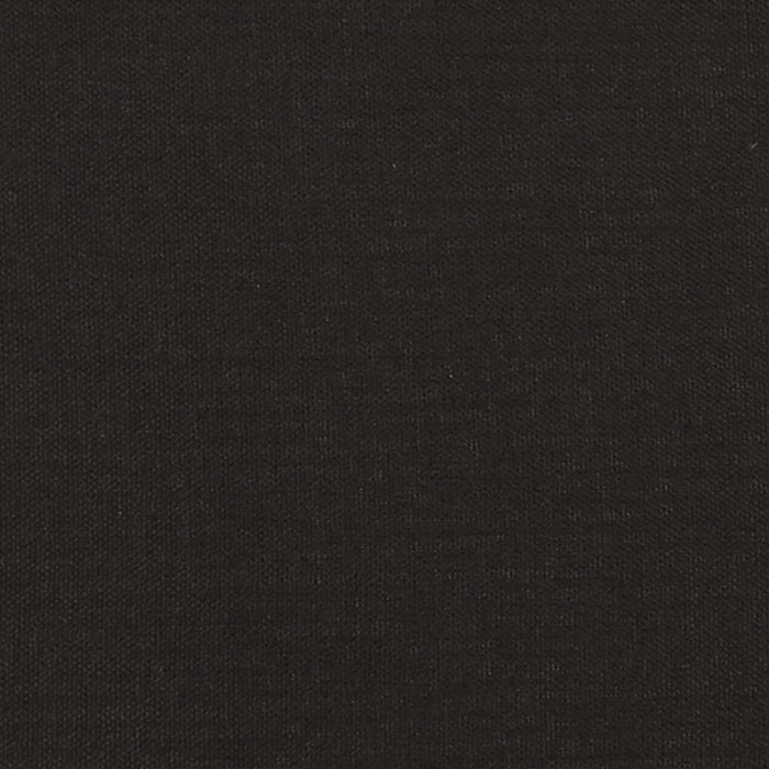 Scaun de relaxare cu taburet, negru, textil WALTI