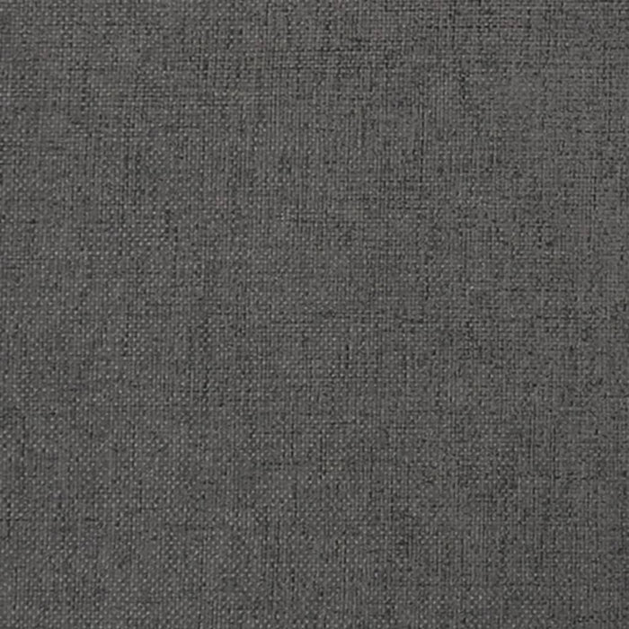Scaun balansoar cu taburet, gri închis, textil WALTI