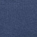 Scaun de relaxare cu taburet, albastru, textil - WALTI WALTI