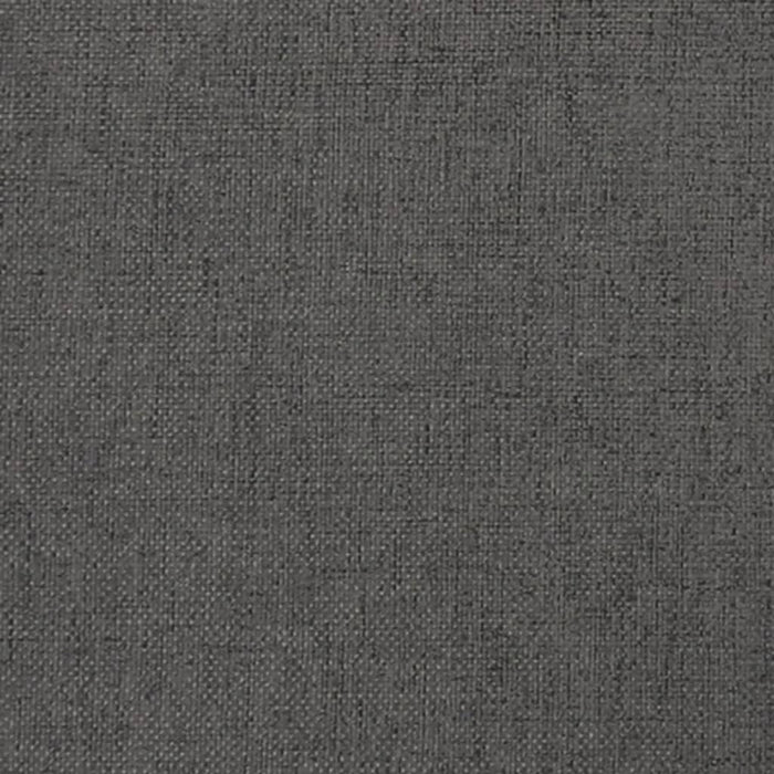 Scaun relaxare cu taburet, gri închis, textil/piele ecologică WALTI