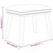 Scaun de relaxare cu taburet, gri deschis, material textil - WALTI WALTI