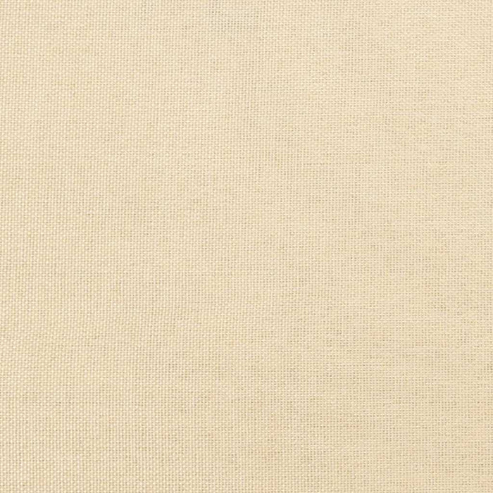 Scaun de relaxare cu taburet, crem, textil WALTI