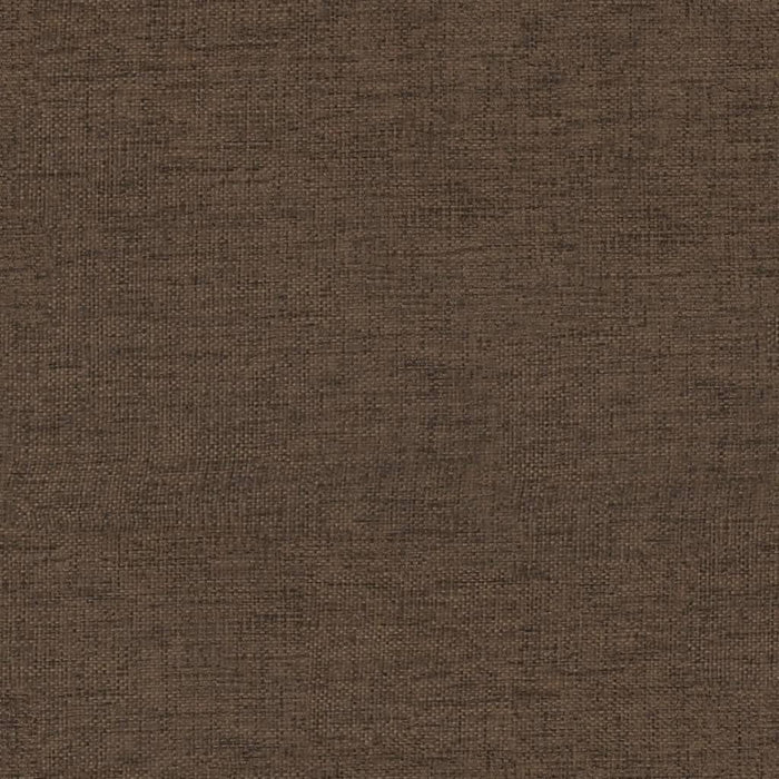 Scaun de relaxare cu taburet, maro, textil WALTI
