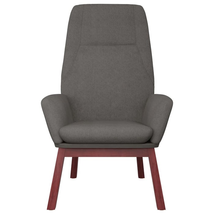 Scaun de relaxare cu taburet, gri deschis, textil - WALTI WALTI