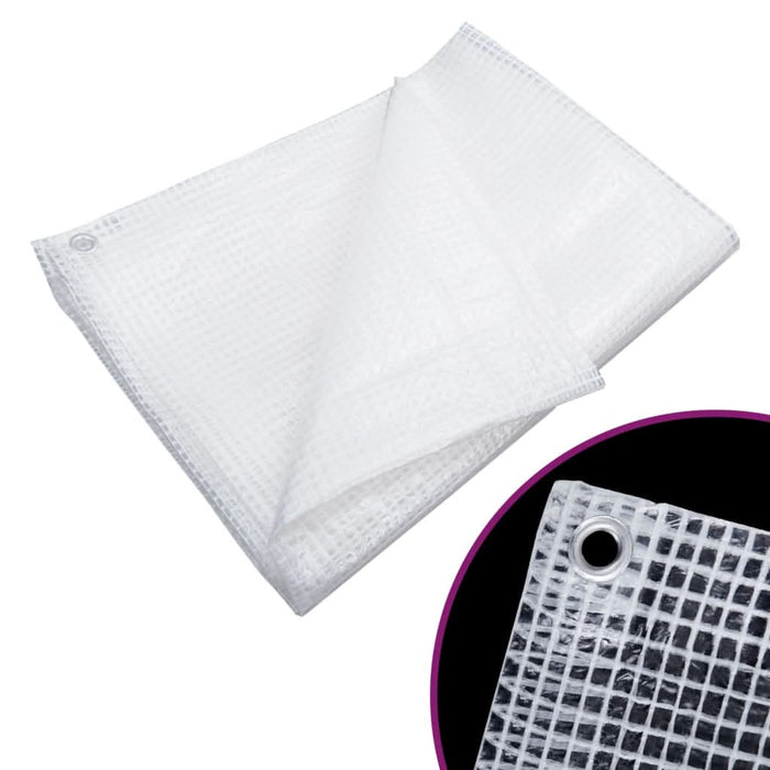 Prelată Leno 140 g/m², alb, 3x6 m - WALTI WALTI