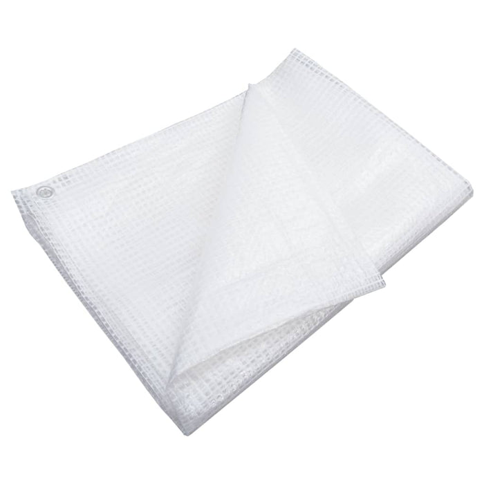 Prelată Leno, alb, 6x10 m, 140 g/m² - WALTI WALTI