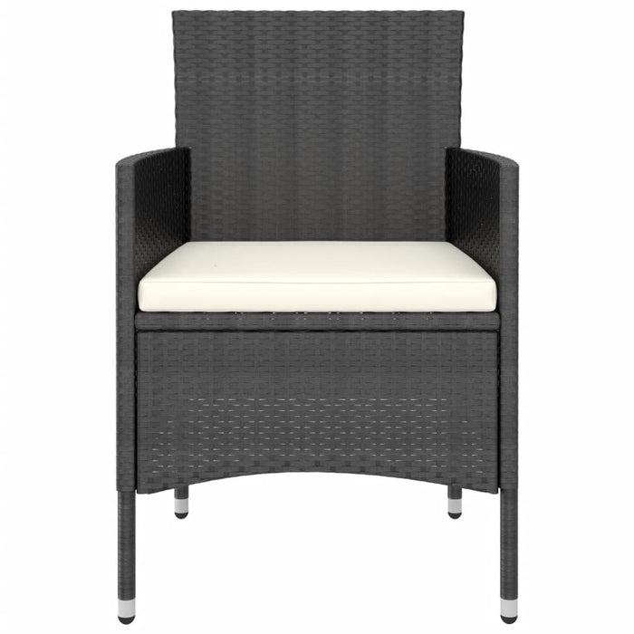 Set mobilier de grădină, 3 piese, poliratan WALTI