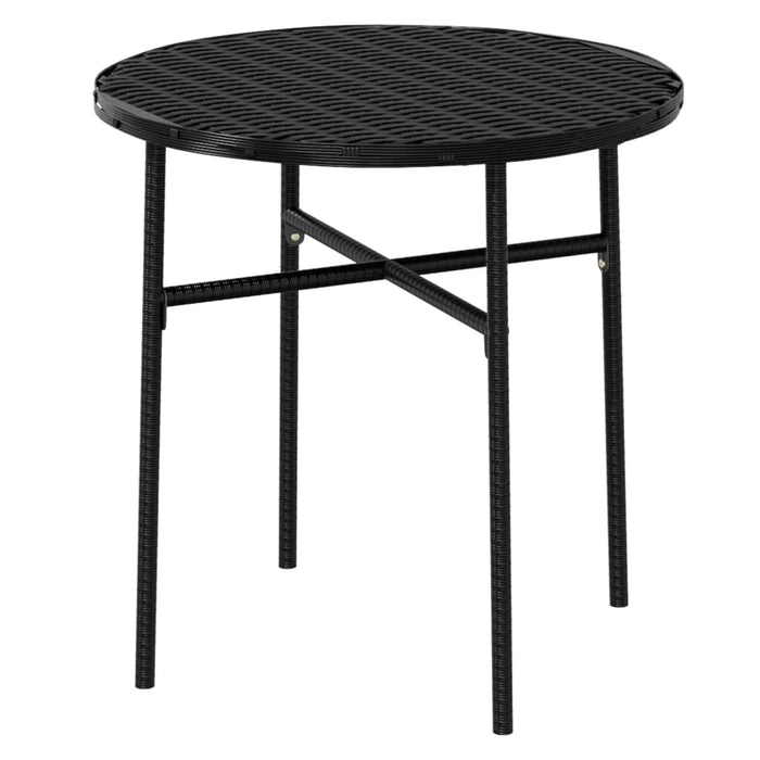 Set mobilier de grădină, 3 piese, poliratan WALTI