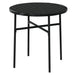 Set mobilier de grădină, 3 piese, negru, poliratan - WALTI WALTI