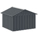 Casă pentru câini antracit 116,5x103x81,5 cm oțel galvanizat - WALTI WALTI