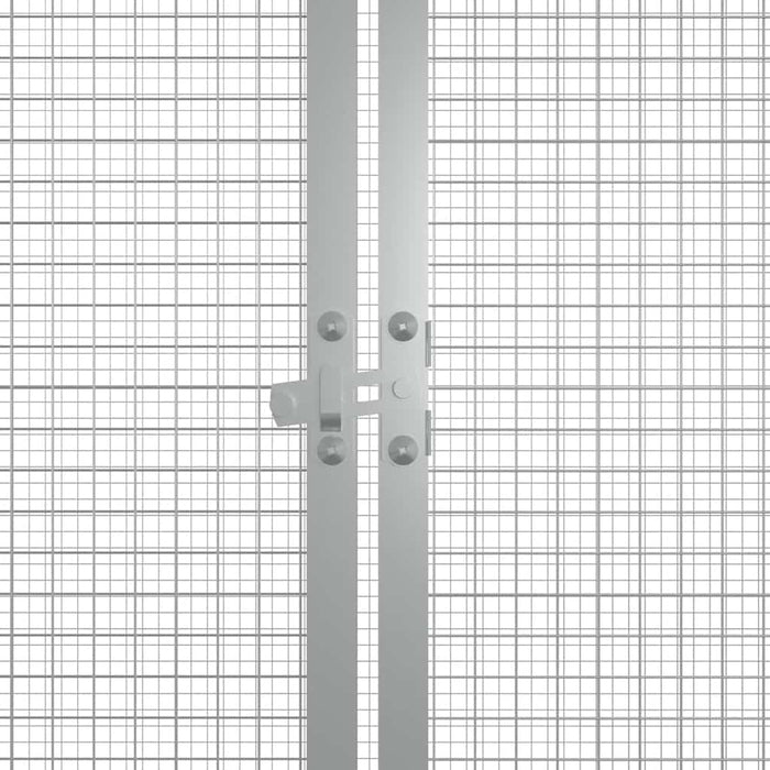 Coteț pentru păsări, antracit, 200x91x100 cm, oțel galvanizat - WALTI WALTI