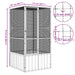 Colivie pentru păsări antracit 111x107x211,5 cm oțel galvanizat - WALTI WALTI