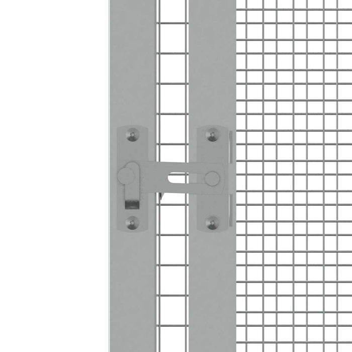 Colivie păsări antracit 213,5x217,5x211,5 cm oțel galvanizat - WALTI WALTI