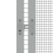 Colivie păsări antracit 213,5x217,5x211,5 cm oțel galvanizat - WALTI WALTI