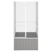 Colivie pentru păsări gri 111x107x211,5 cm oțel galvanizat - WALTI WALTI