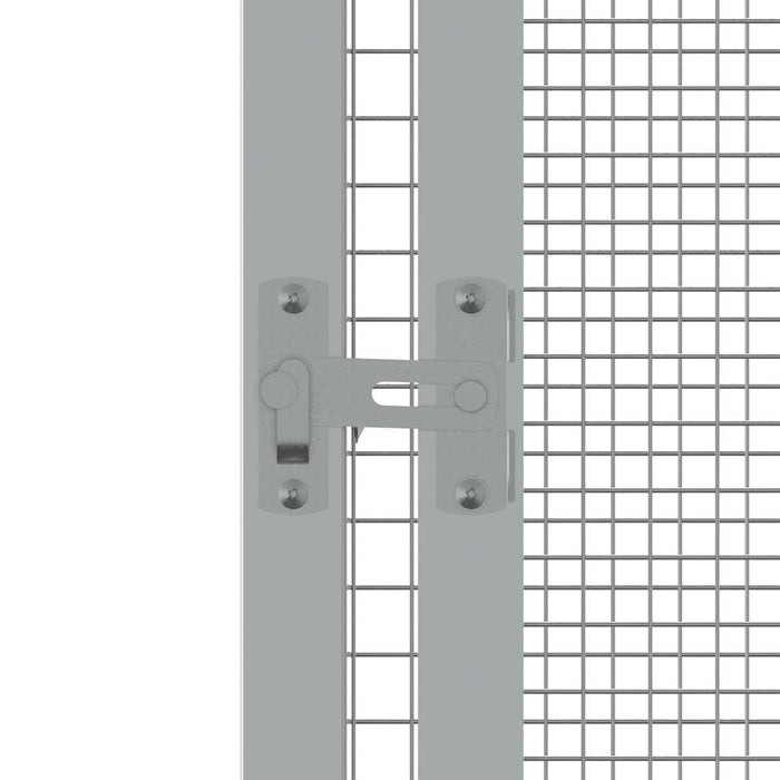 Colivie pentru păsări gri 302,5x324,5x211,5 cm oțel galvanizat - WALTI WALTI