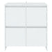 Servante, 2 buc., alb, 70x41x75 cm, lemn prelucrat - WALTI WALTI