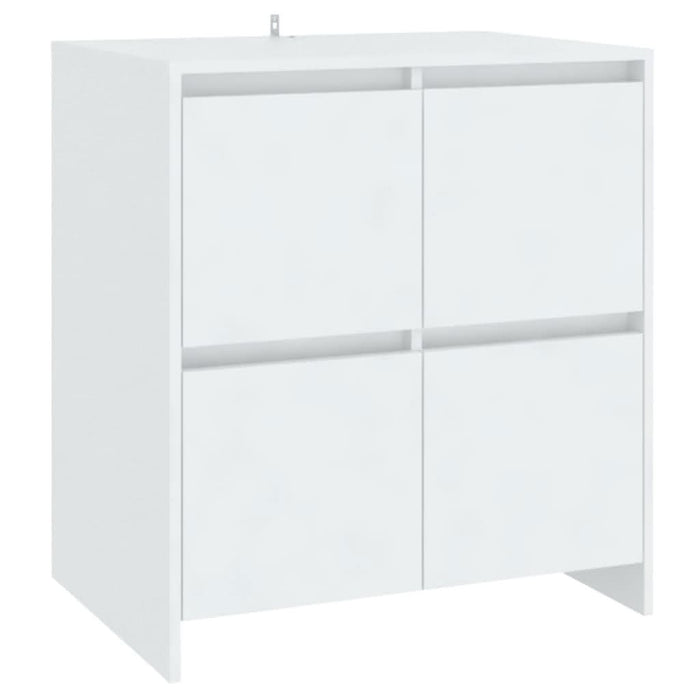 Servante, 2 buc., alb, 70x41x75 cm, lemn prelucrat - WALTI WALTI