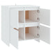 Servante, 2 buc., alb, 70x41x75 cm, lemn prelucrat - WALTI WALTI