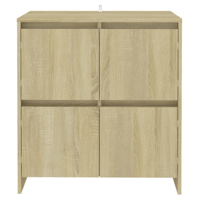 Servante, 2 buc., stejar sonoma, 70x41x75 cm, lemn prelucrat - WALTI WALTI