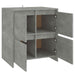 Servante, 2 buc., gri beton, 70x41x75 cm, lemn prelucrat - WALTI WALTI