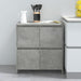 Servante, 2 buc., gri beton, 70x41x75 cm, lemn prelucrat - WALTI WALTI