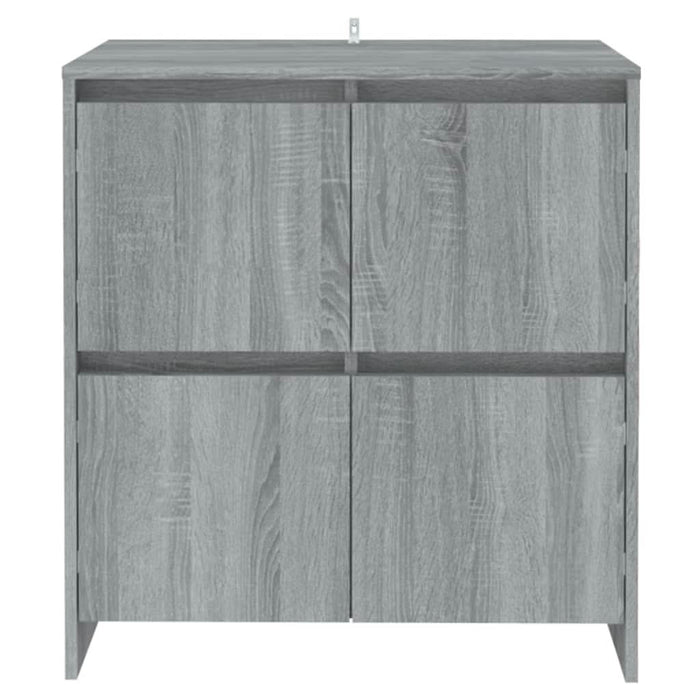 Servante, 2 buc, stejar sonoma gri, 70x41x75 cm, lemn prelucrat - WALTI WALTI