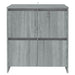 Servante, 2 buc, stejar sonoma gri, 70x41x75 cm, lemn prelucrat - WALTI WALTI