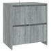 Servante, 2 buc, stejar sonoma gri, 70x41x75 cm, lemn prelucrat - WALTI WALTI
