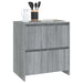 Servante, 2 buc, stejar sonoma gri, 70x41x75 cm, lemn prelucrat - WALTI WALTI