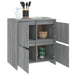 Servante, 2 buc, stejar sonoma gri, 70x41x75 cm, lemn prelucrat - WALTI WALTI