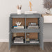 Servante, 2 buc, stejar sonoma gri, 70x41x75 cm, lemn prelucrat - WALTI WALTI