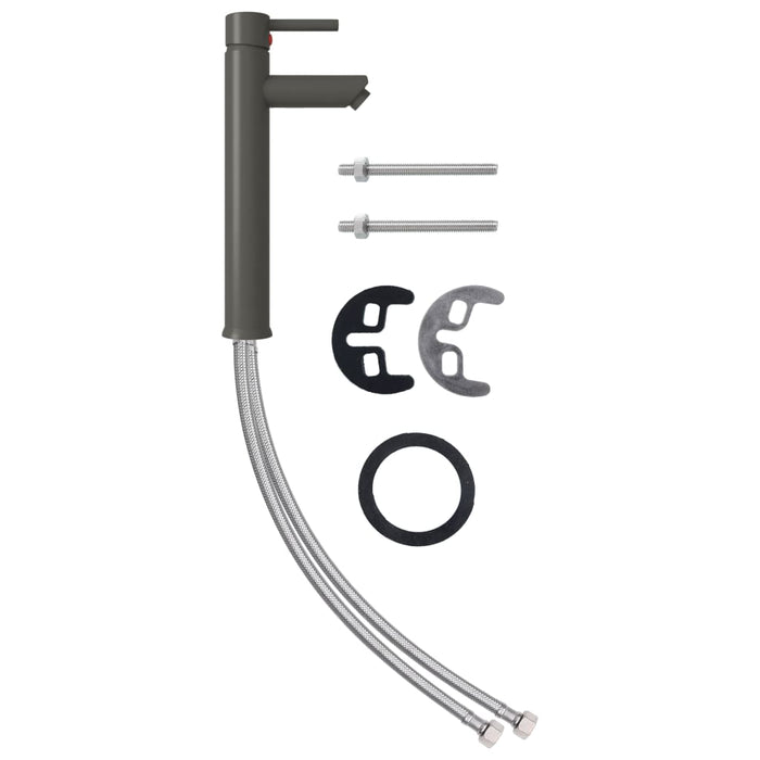 Chiuvetă baie, robinet&scurgere tip push, negru, sticlă călită - WALTI WALTI