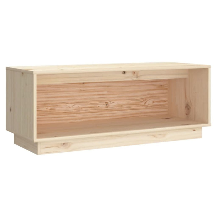 Comodă TV, 90x35x35 cm, lemn masiv de pin - WALTI WALTI