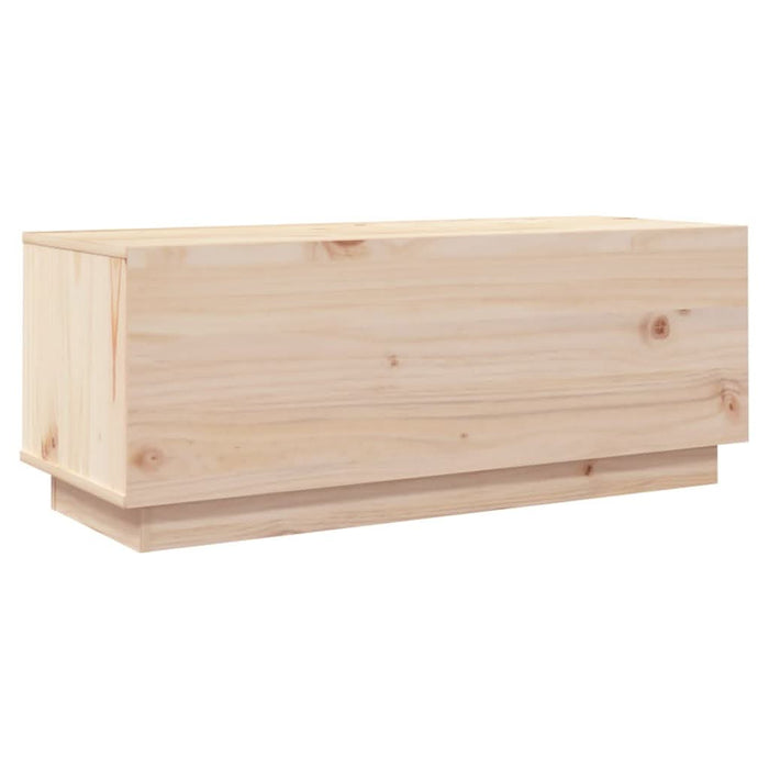 Comodă TV, 90x35x35 cm, lemn masiv de pin - WALTI WALTI