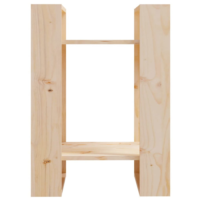 Bibliotecă/Separator cameră, 41x35x57 cm, lemn masiv de pin - WALTI WALTI