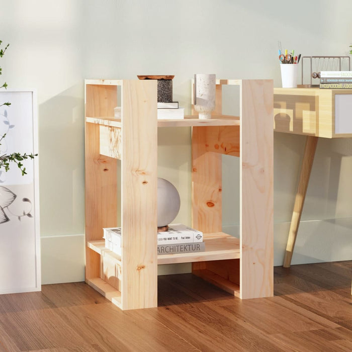 Bibliotecă/Separator cameră, 41x35x57 cm, lemn masiv de pin - WALTI WALTI