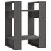 Bibliotecă/Separator cameră, gri, 41x35x57 cm, lemn masiv pin - WALTI WALTI