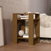 Bibliotecă/Separator cameră, maro miere, 41x35x57 cm lemn pin - WALTI WALTI