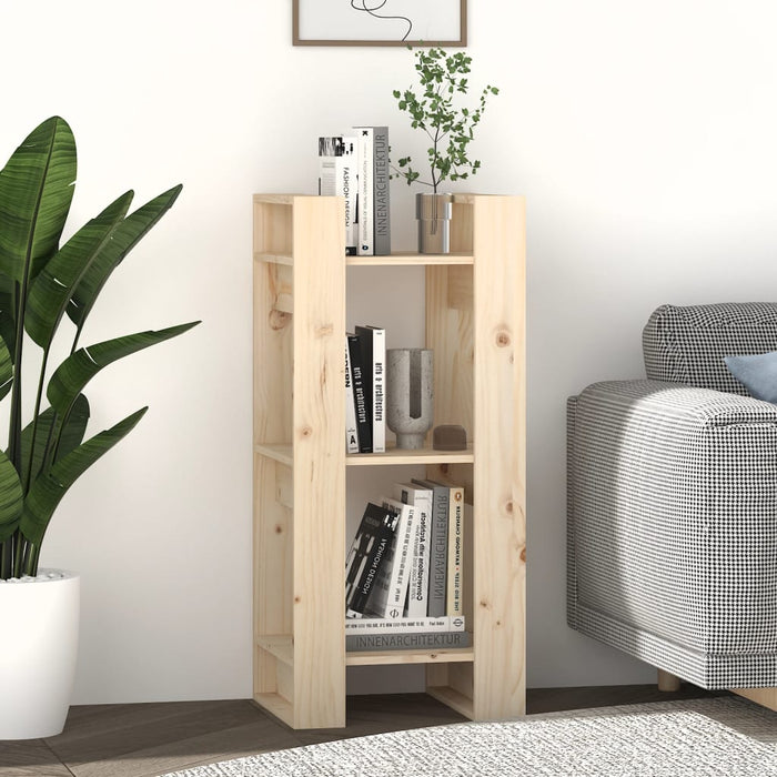 Bibliotecă/Separator cameră, 41x35x91 cm, lemn masiv pin - WALTI WALTI