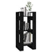 Bibliotecă/Separator cameră, negru, 41x35x91 cm, lemn masiv pin - WALTI WALTI