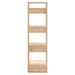 Bibliotecă/Separator cameră, 41x35x125 cm, lemn masiv pin - WALTI WALTI
