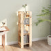 Bibliotecă/Separator cameră, 41x35x125 cm, lemn masiv pin - WALTI WALTI
