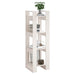 Bibliotecă/Separator cameră, alb, 41x35x125 cm, lemn masiv pin - WALTI WALTI
