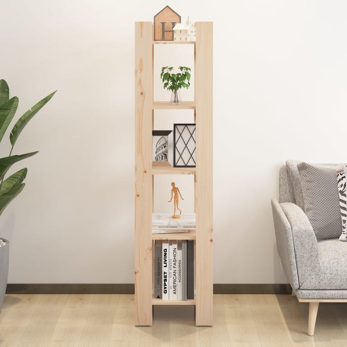 Bibliotecă/Separator cameră, 41x35x160 cm, lemn masiv pin - WALTI WALTI
