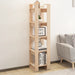 Bibliotecă/Separator cameră, 41x35x160 cm, lemn masiv pin - WALTI WALTI