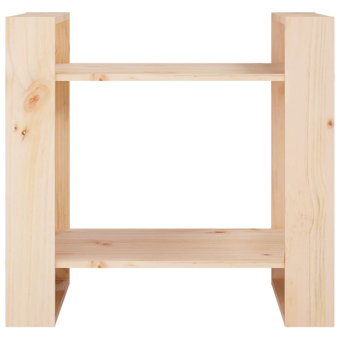 Bibliotecă/Separator cameră, 60x35x57 cm, lemn masiv pin - WALTI WALTI